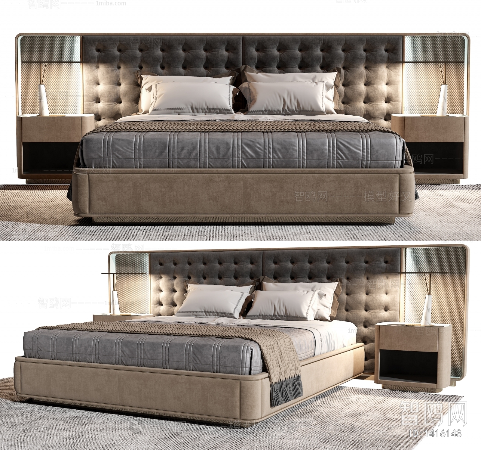 Modern Double Bed