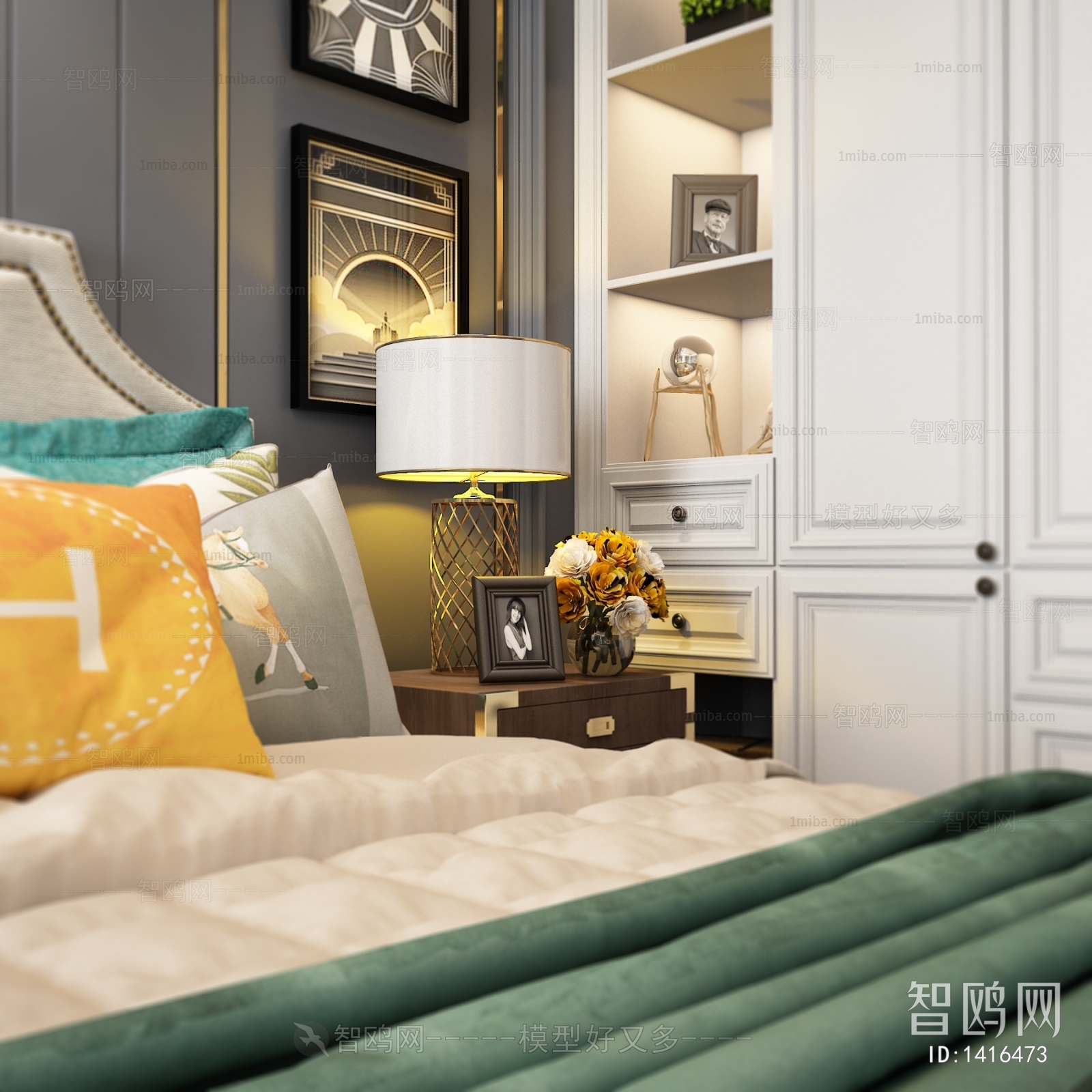 European Style Classical Style Bedroom