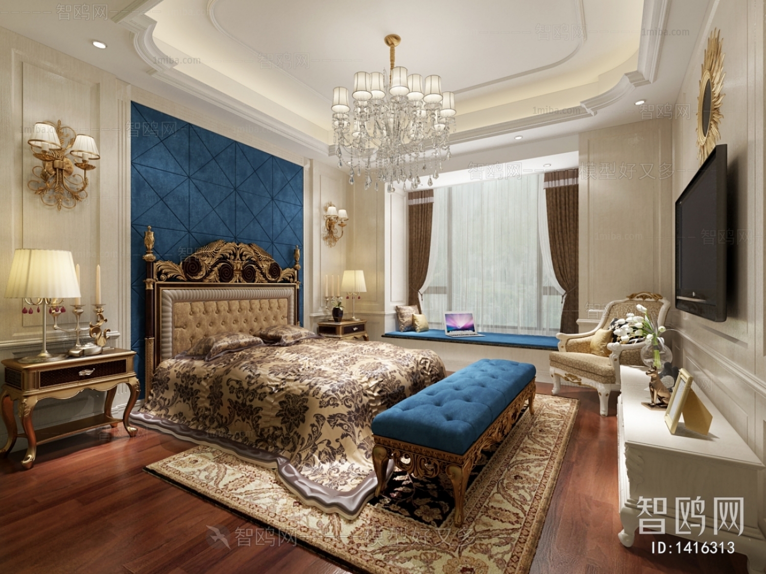 European Style Bedroom