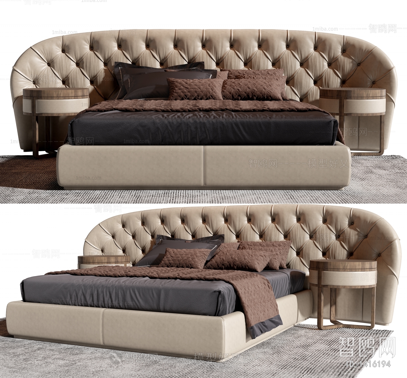 Modern Double Bed