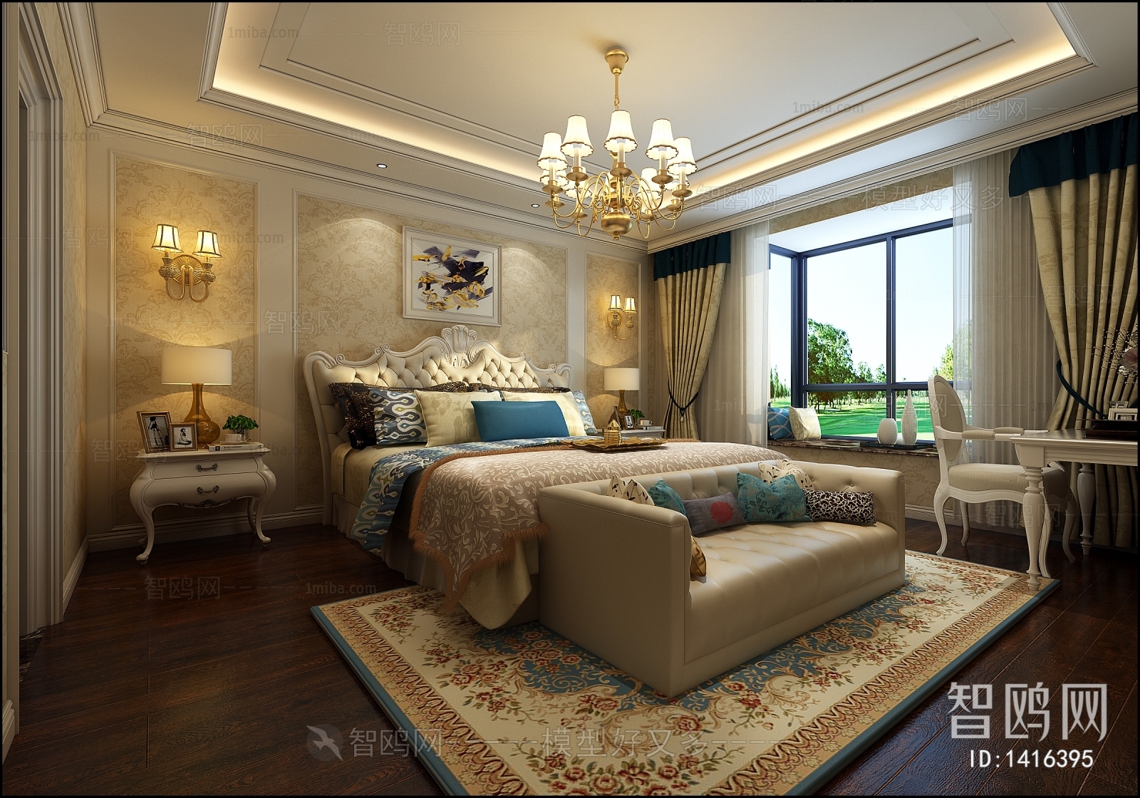 European Style Bedroom