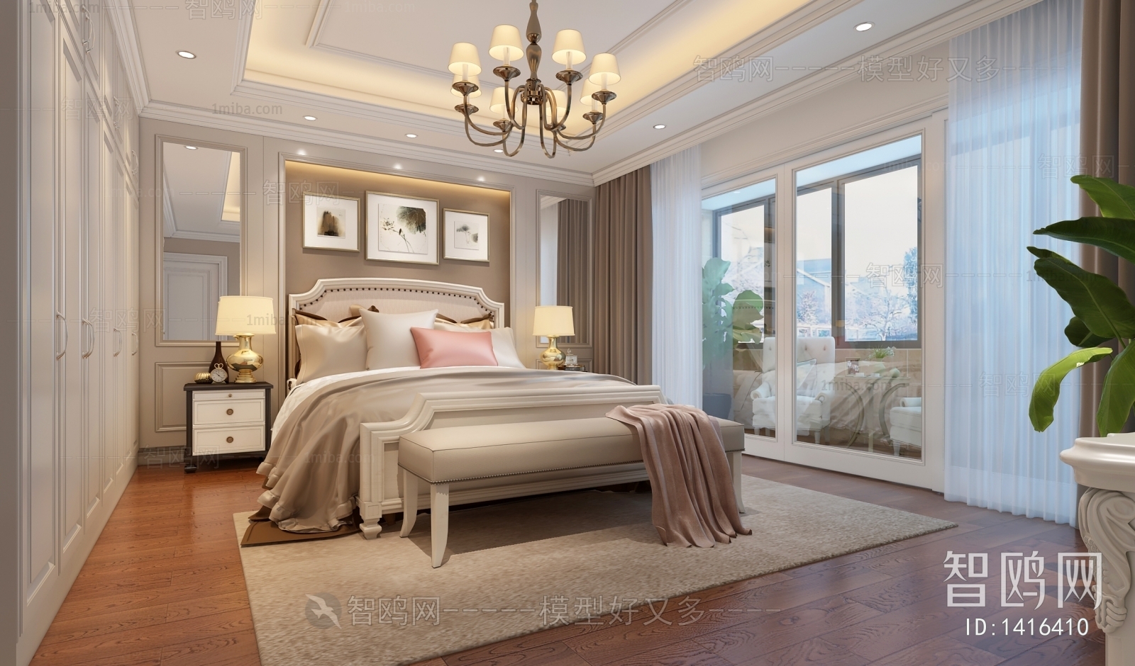 European Style Bedroom