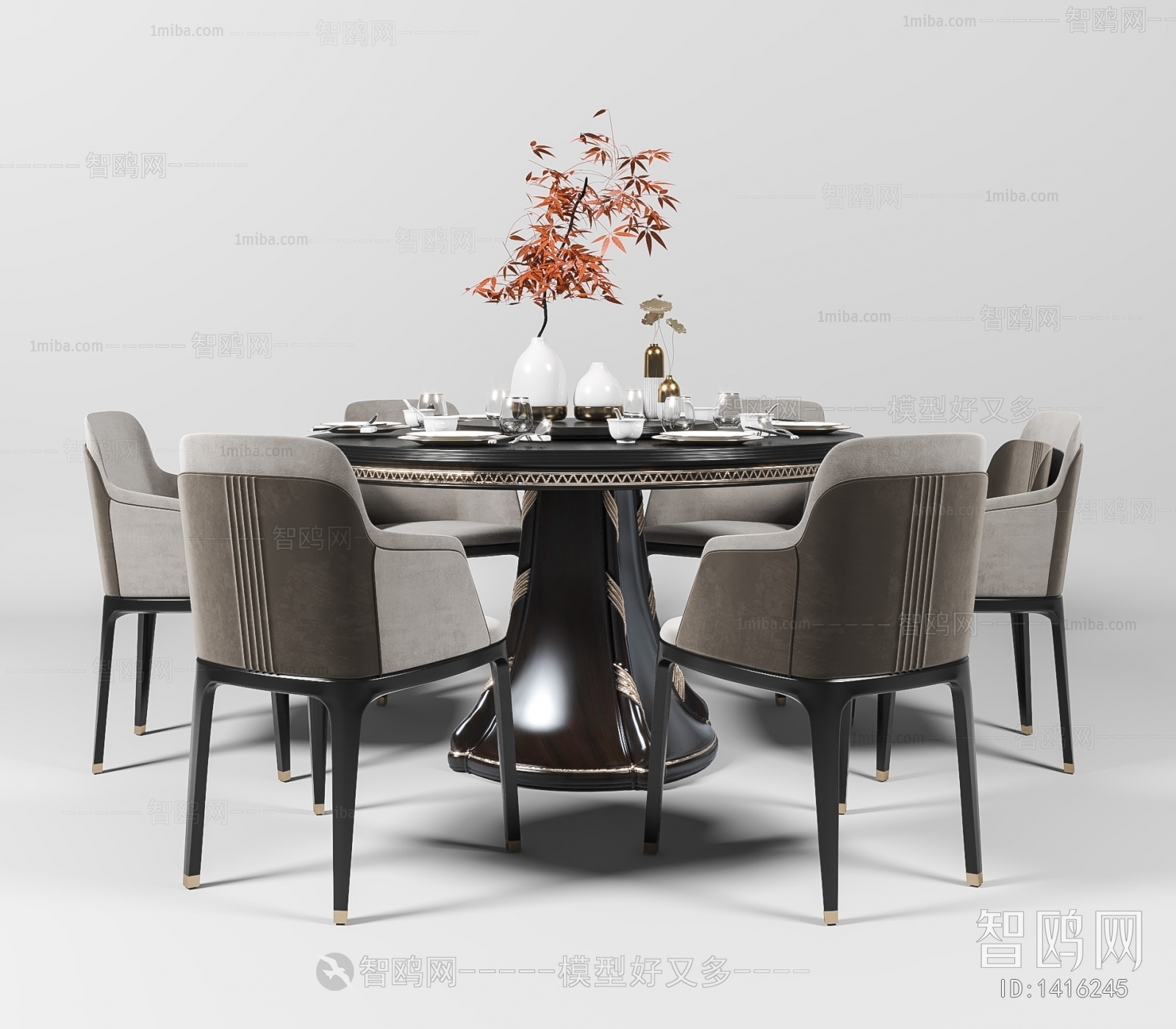 New Chinese Style Dining Table And Chairs