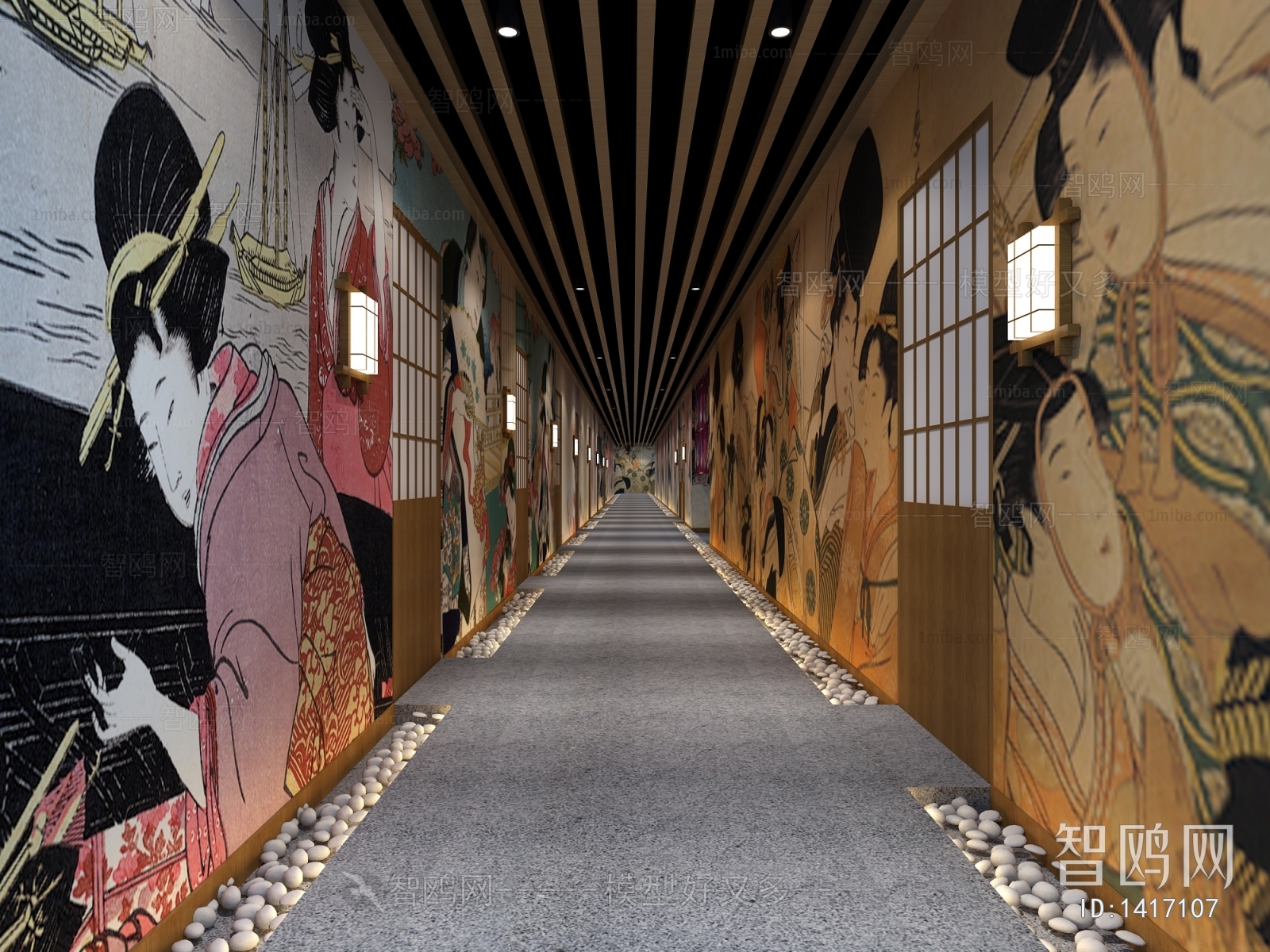 Japanese Style Corridor