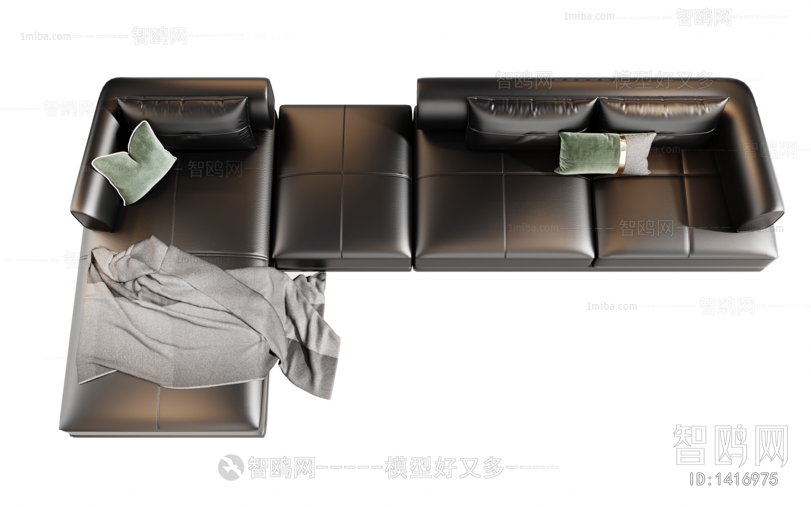 Modern Multi Person Sofa