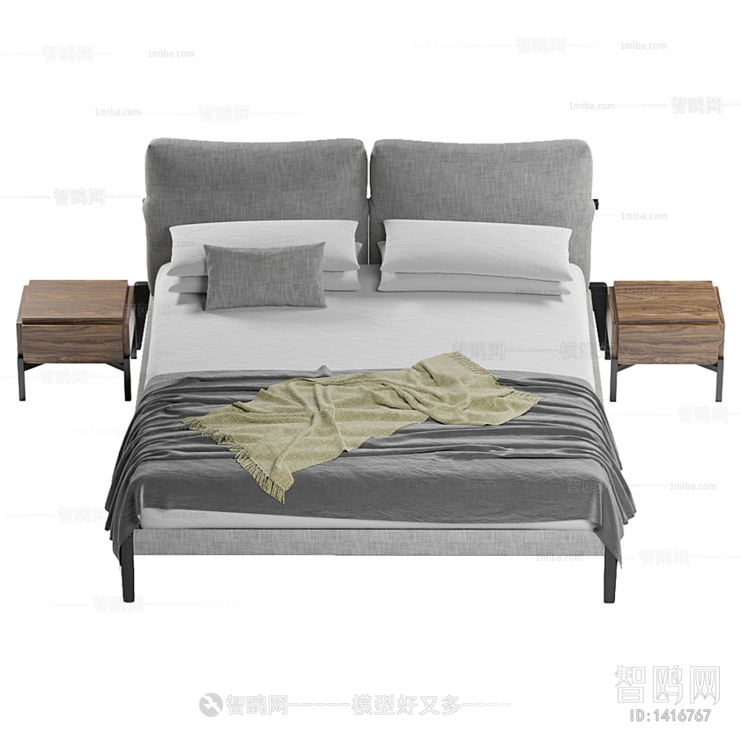 Modern Double Bed