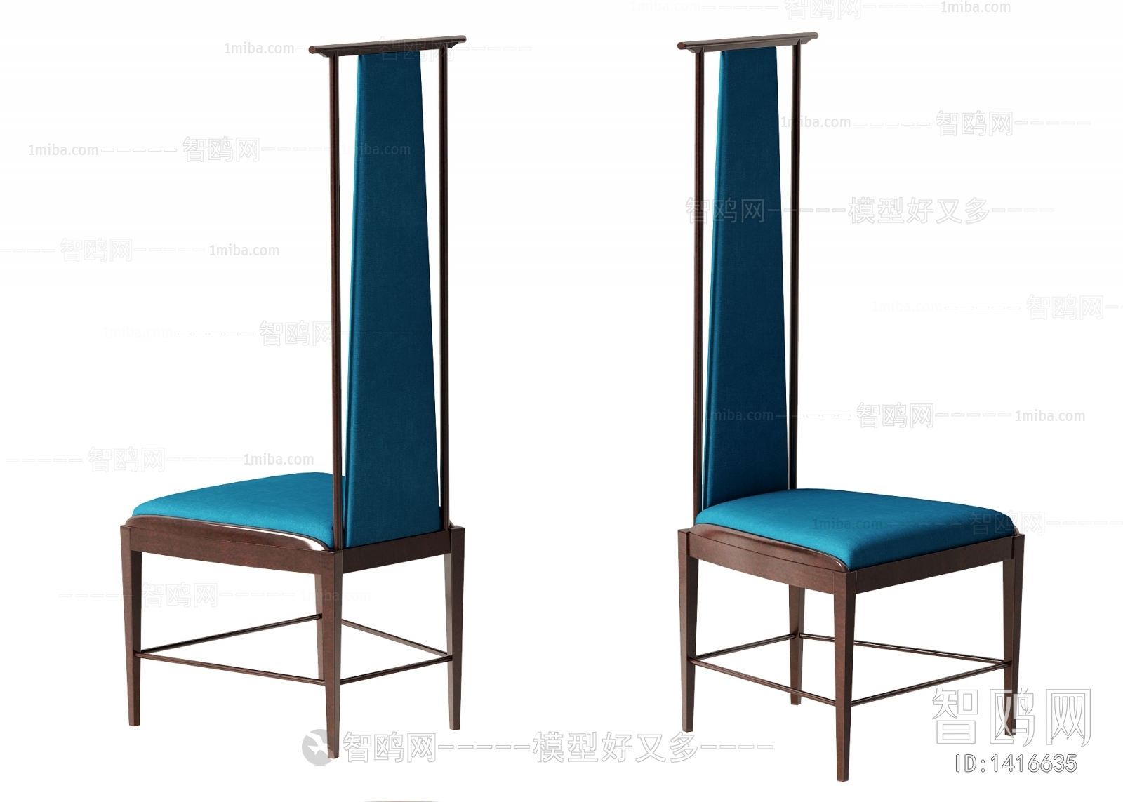 新中式高背椅