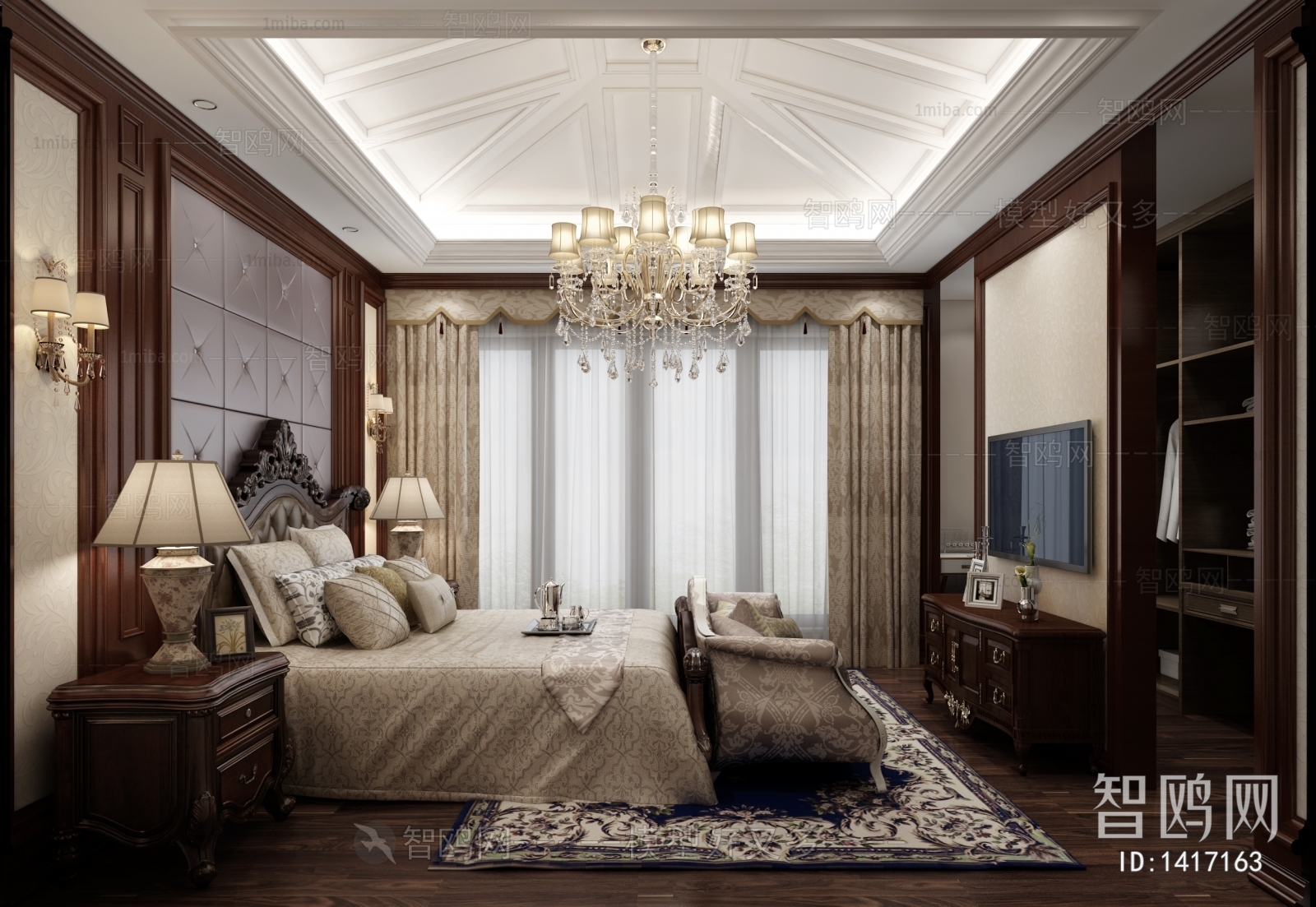 European Style Bedroom