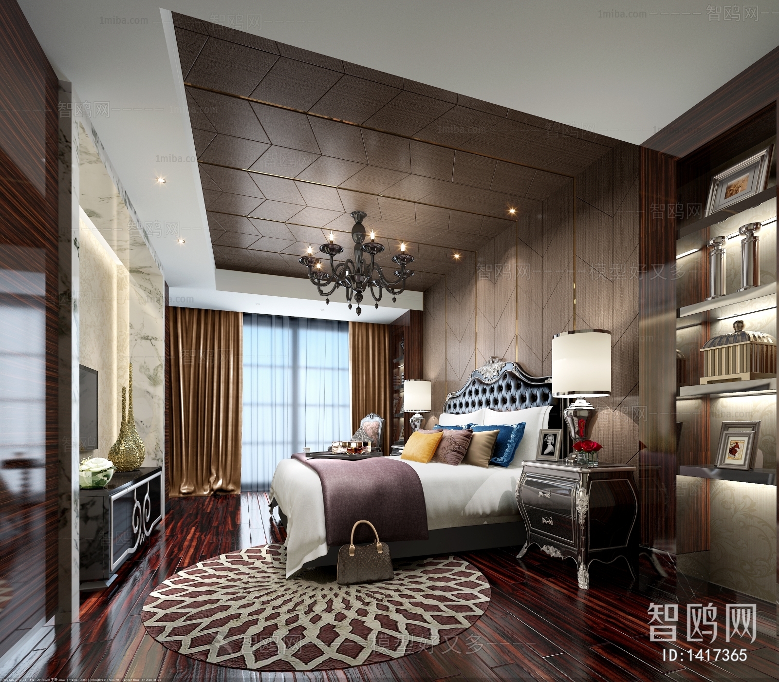 New Classical Style Bedroom