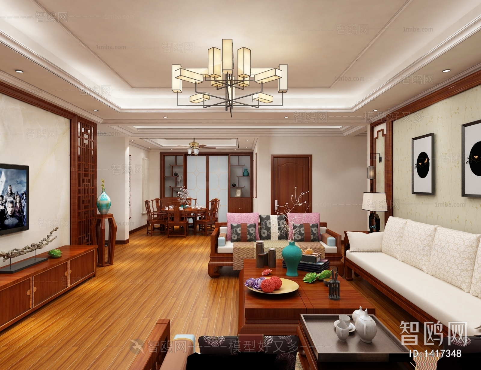 Chinese Style A Living Room