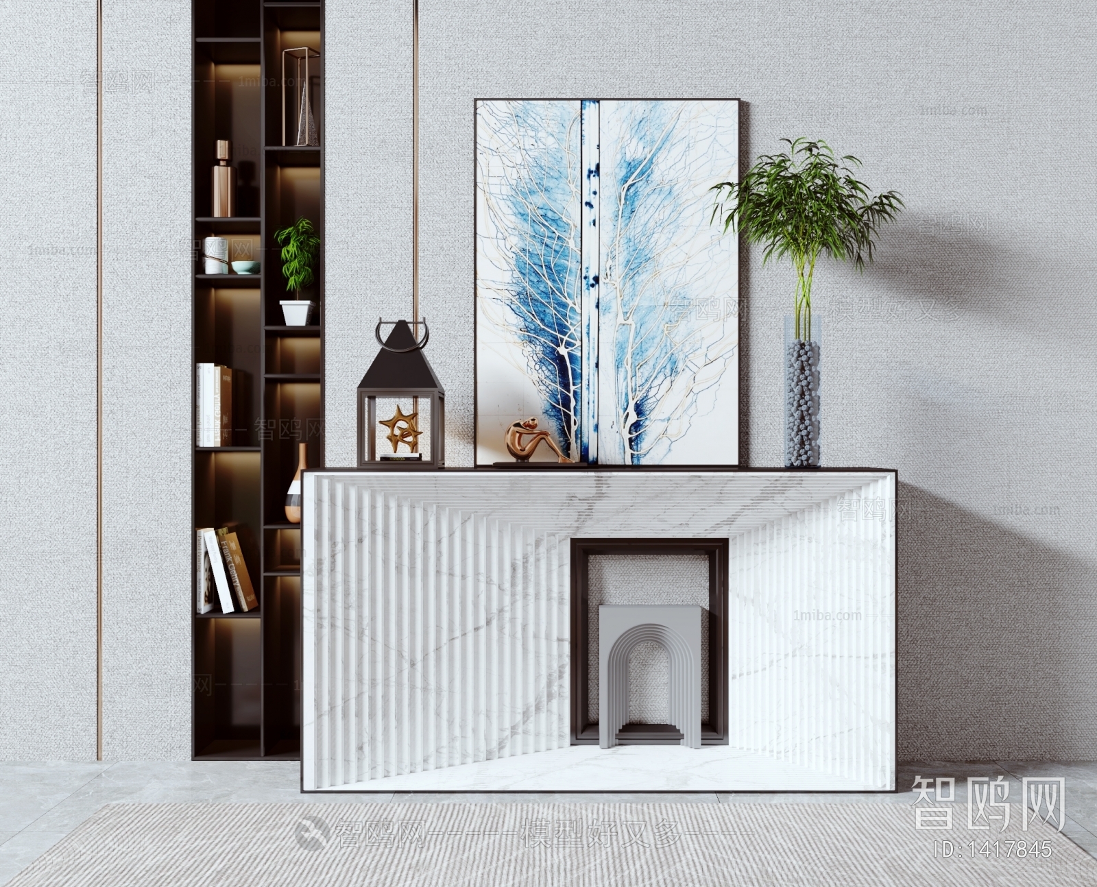 Modern Entrance Cabinet