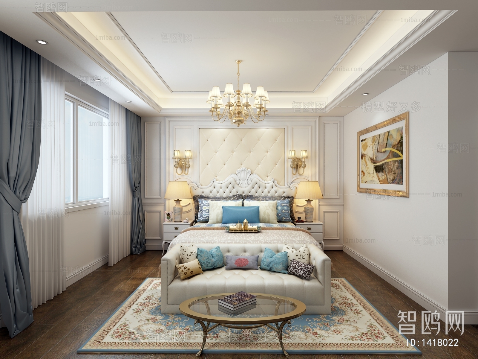 European Style Bedroom