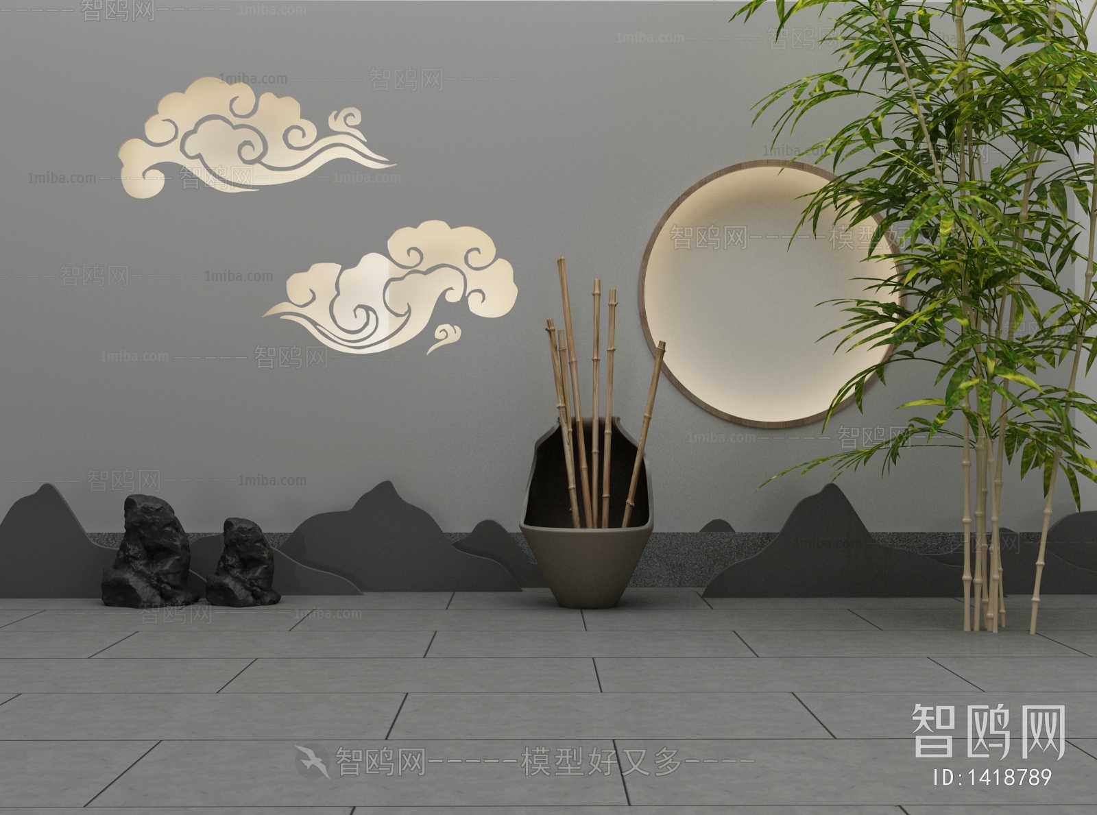 New Chinese Style Garden