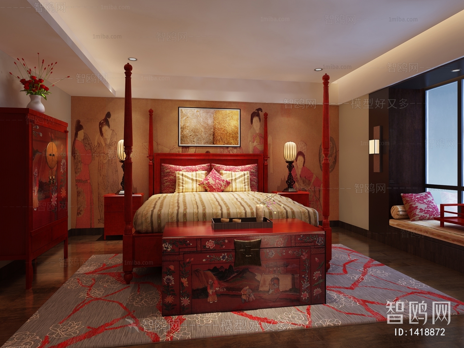 Chinese Style Bedroom