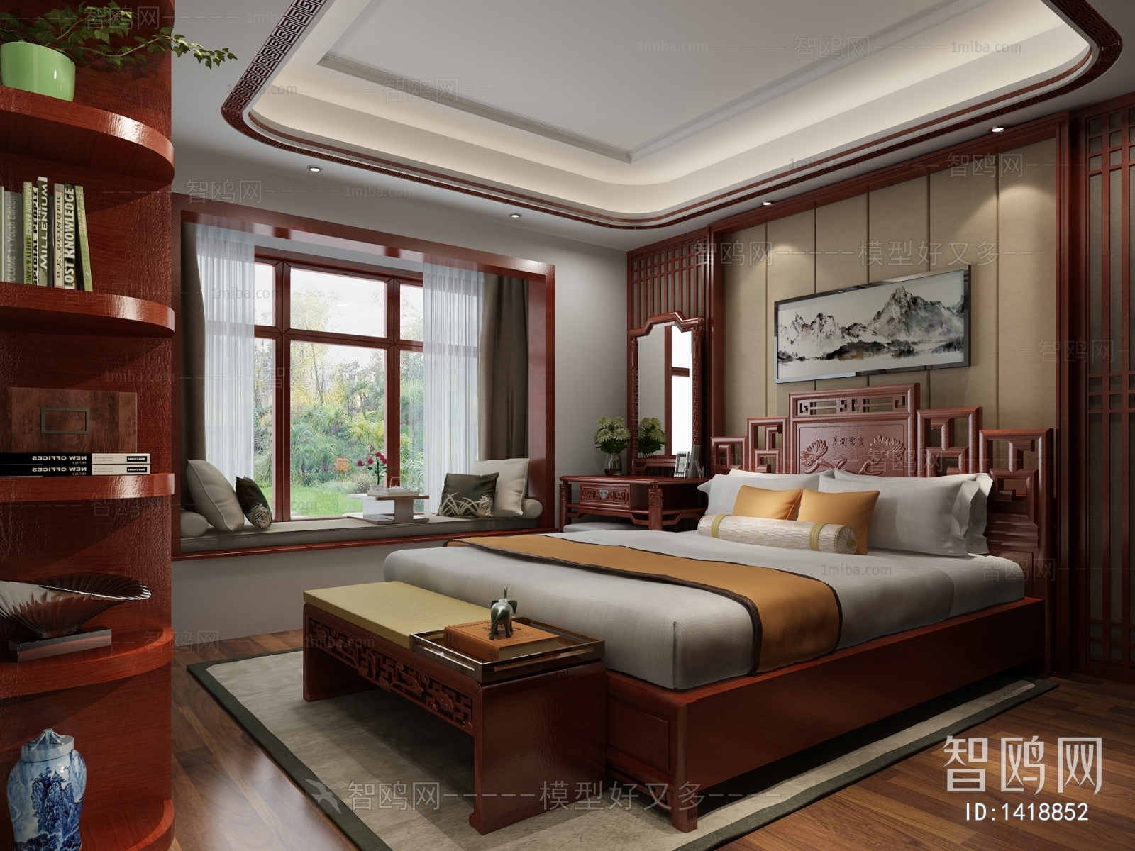 Chinese Style Bedroom