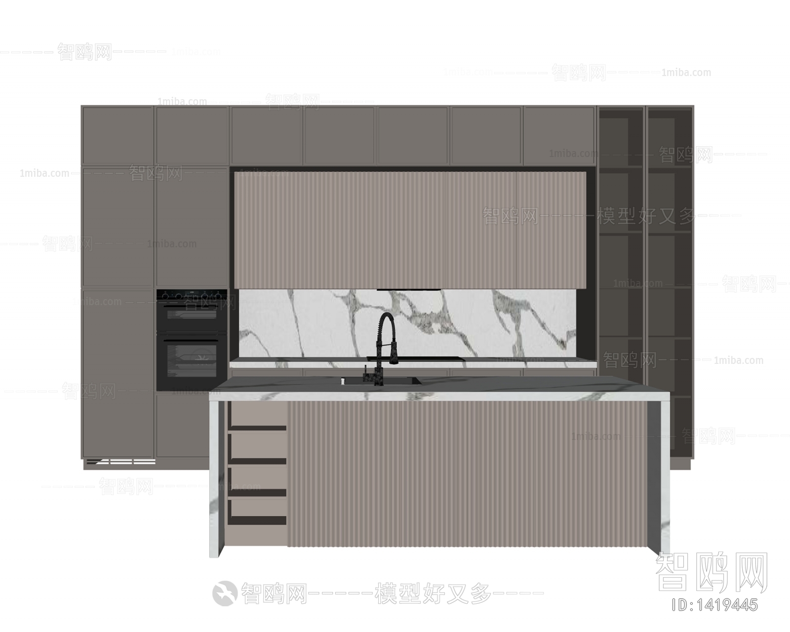 Modern The Kitchen