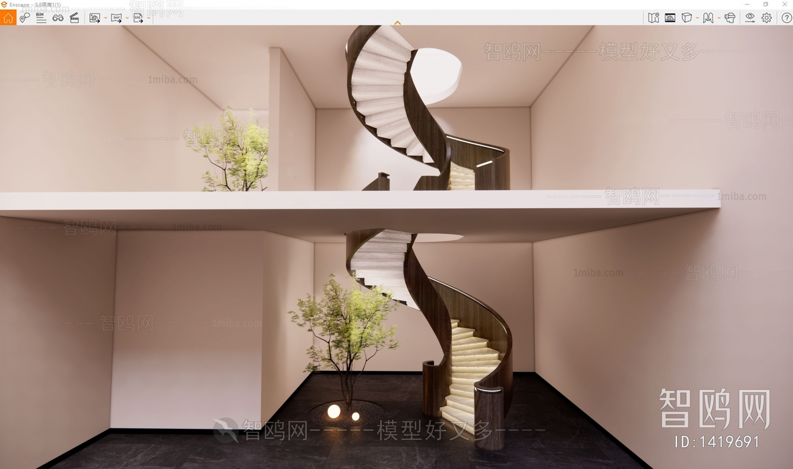 Modern Stairwell