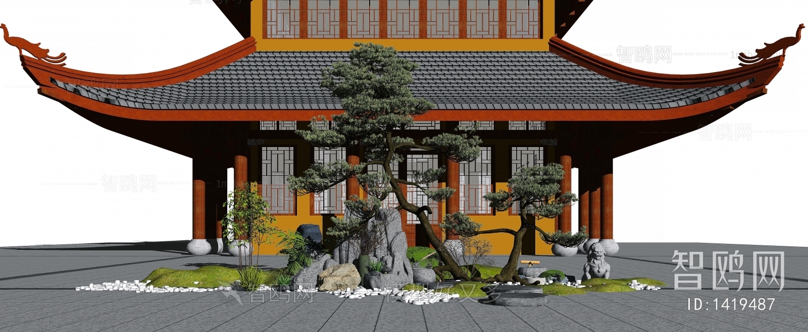 New Chinese Style Garden