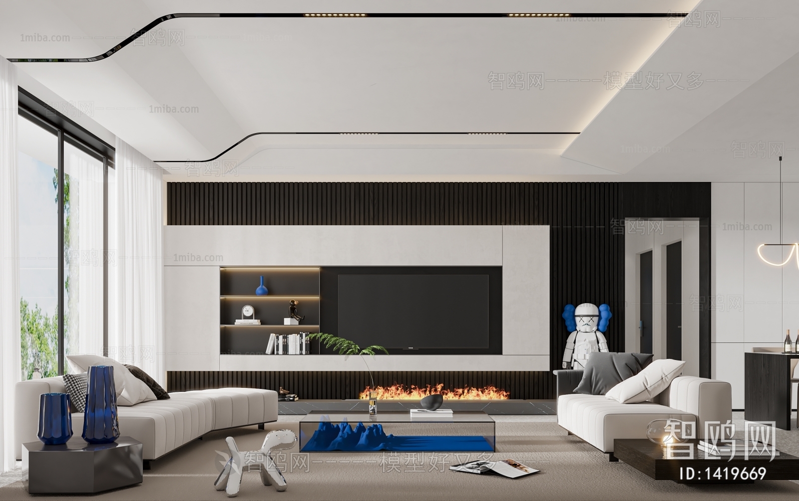 Modern A Living Room