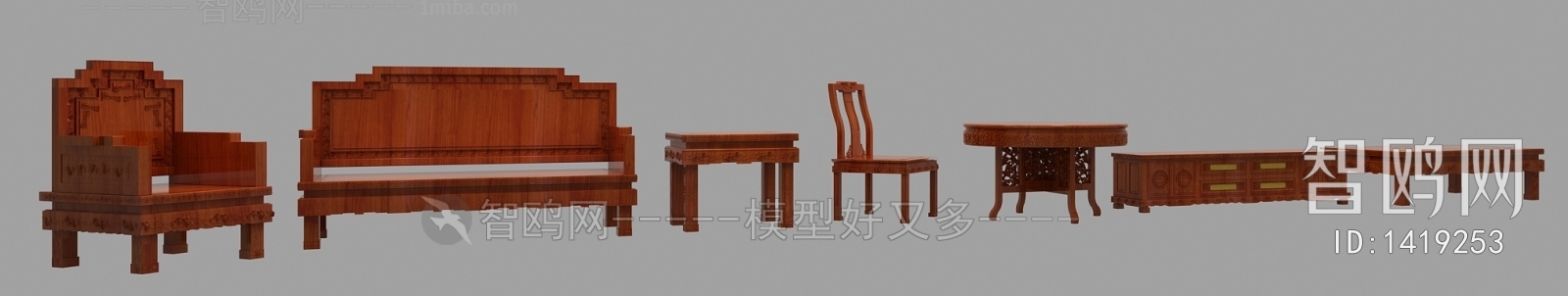 New Chinese Style Leisure Table And Chair