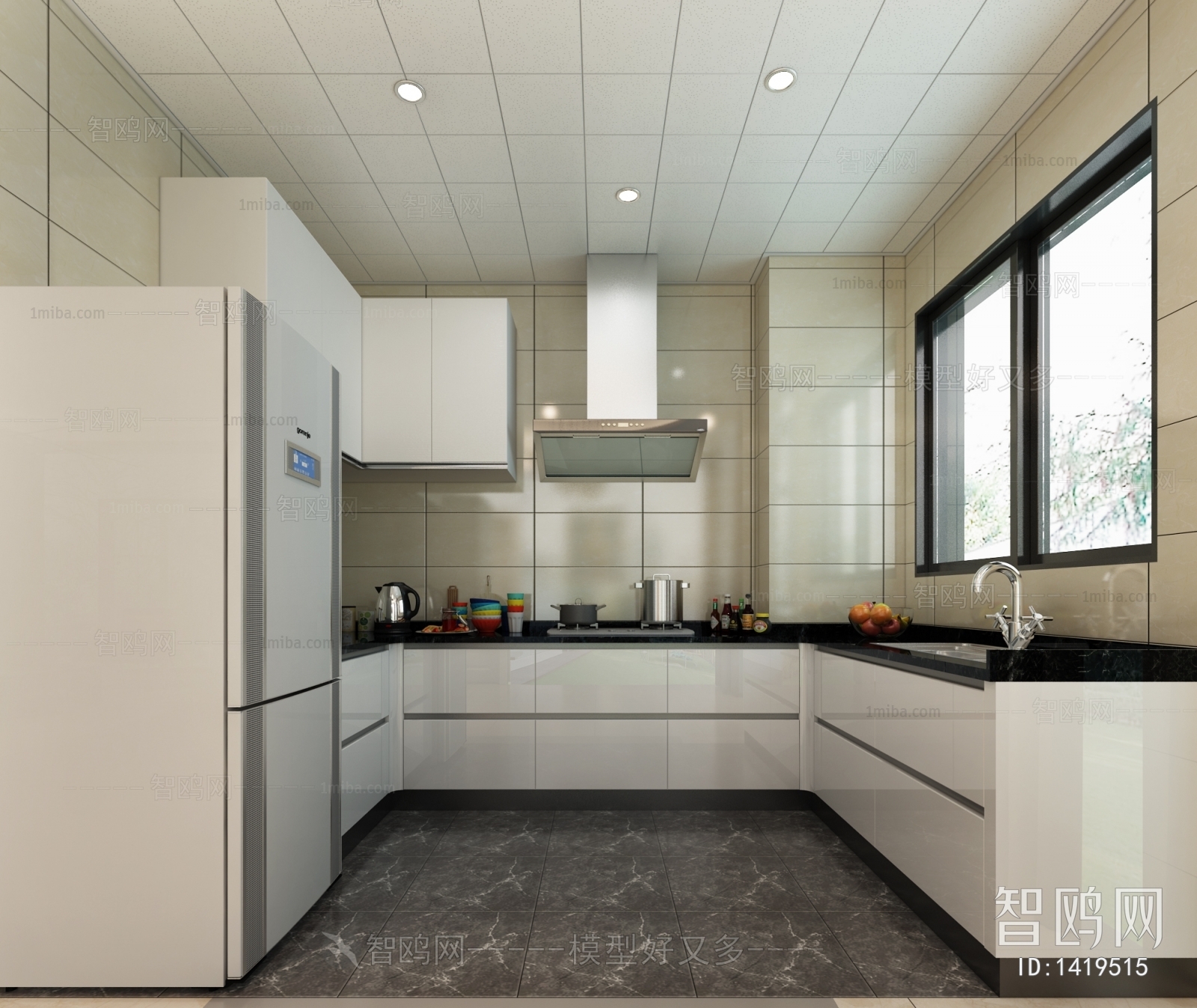 Modern The Kitchen