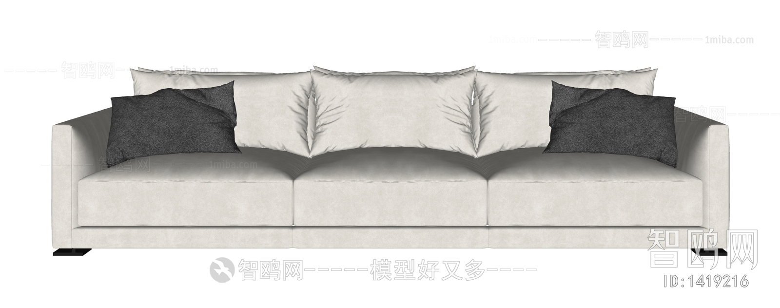 Modern Three-seat Sofa