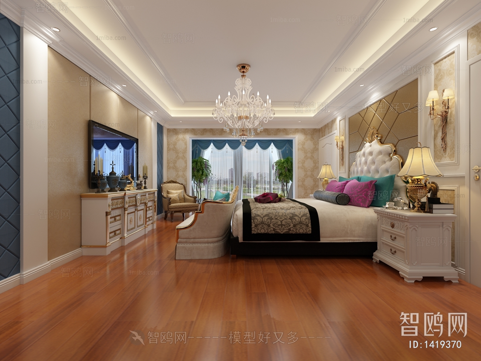 European Style Bedroom