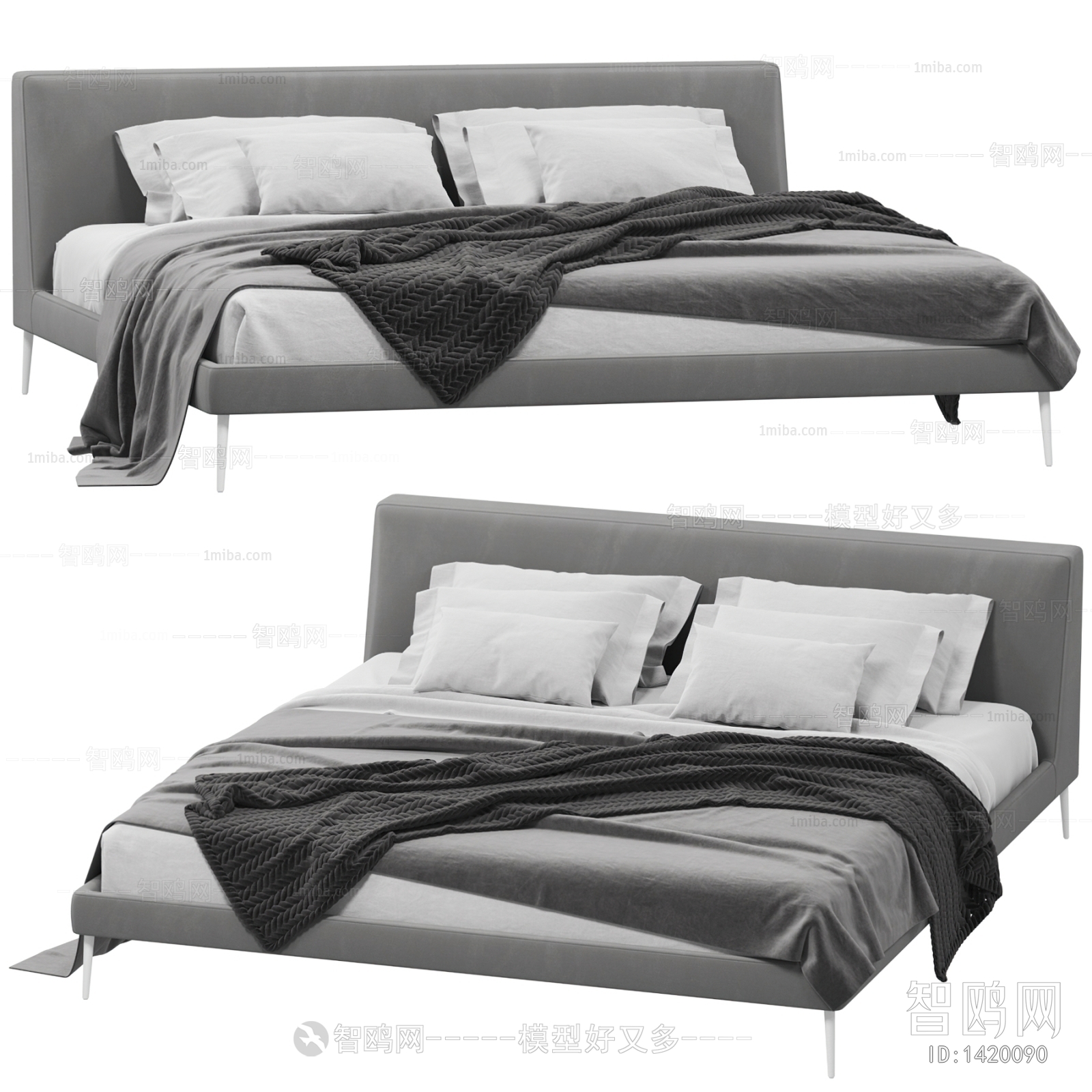 Modern Double Bed