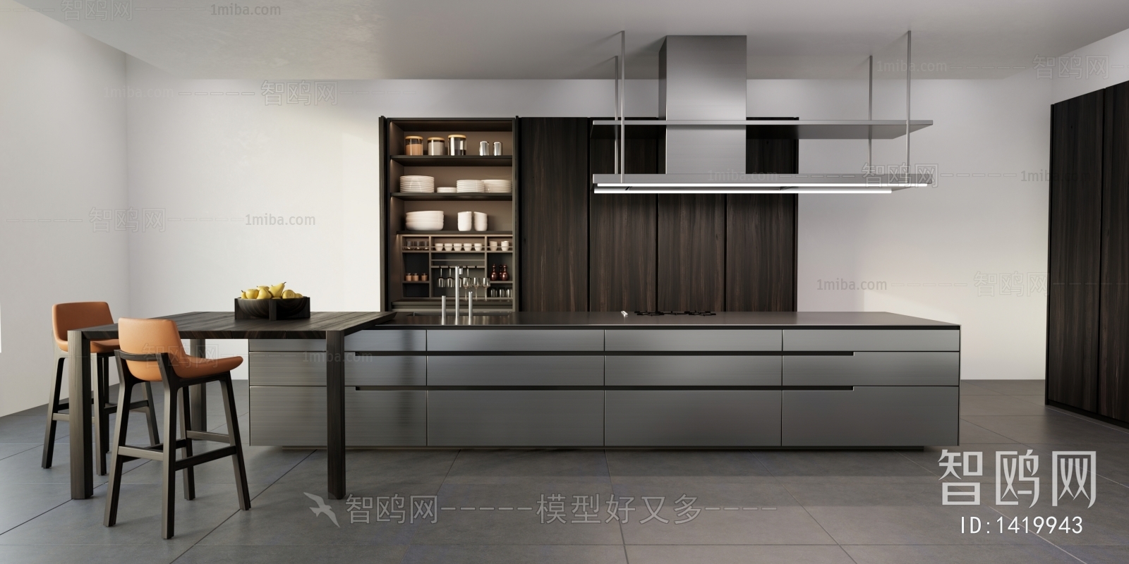 Modern Open Kitchen