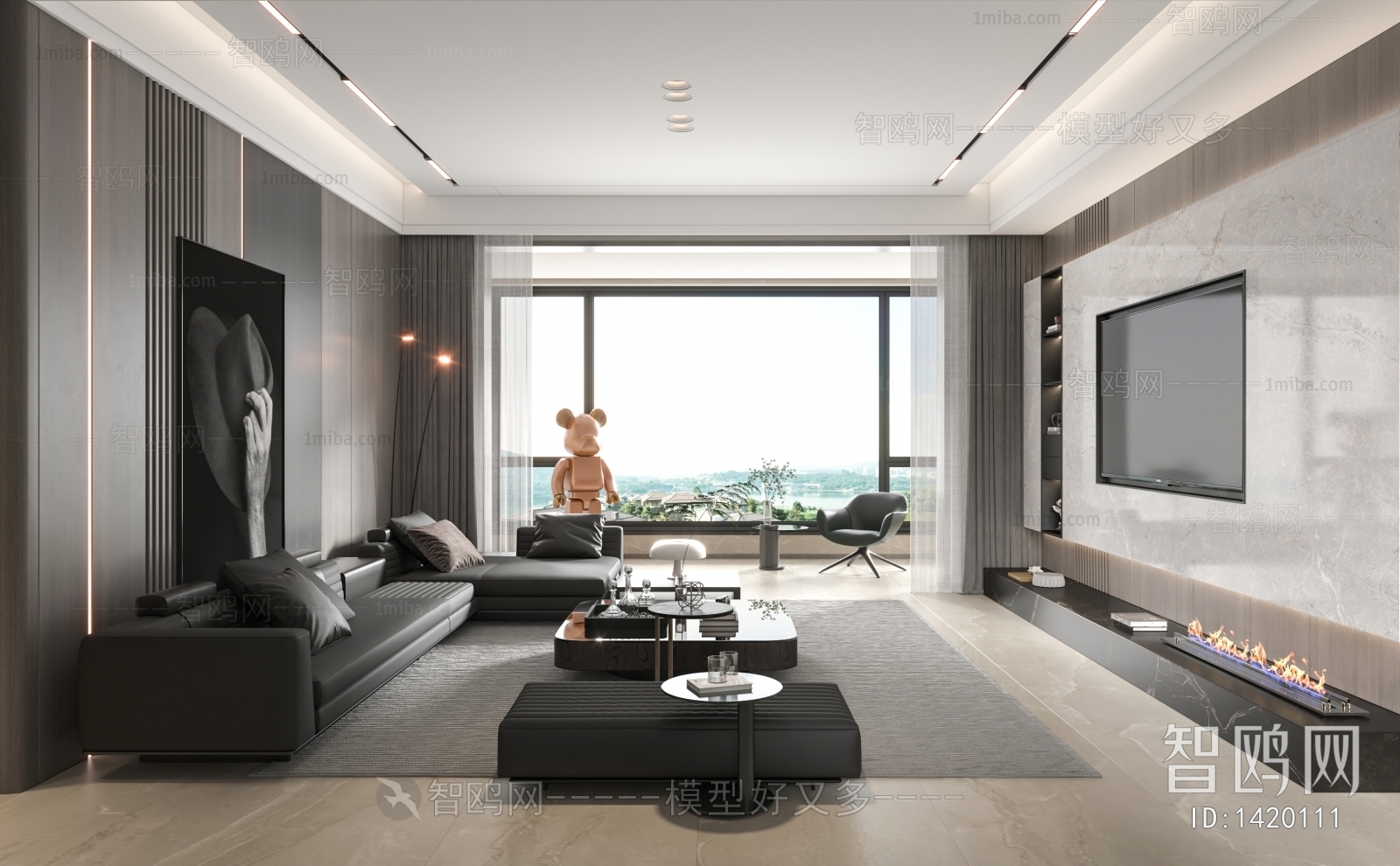 Modern A Living Room