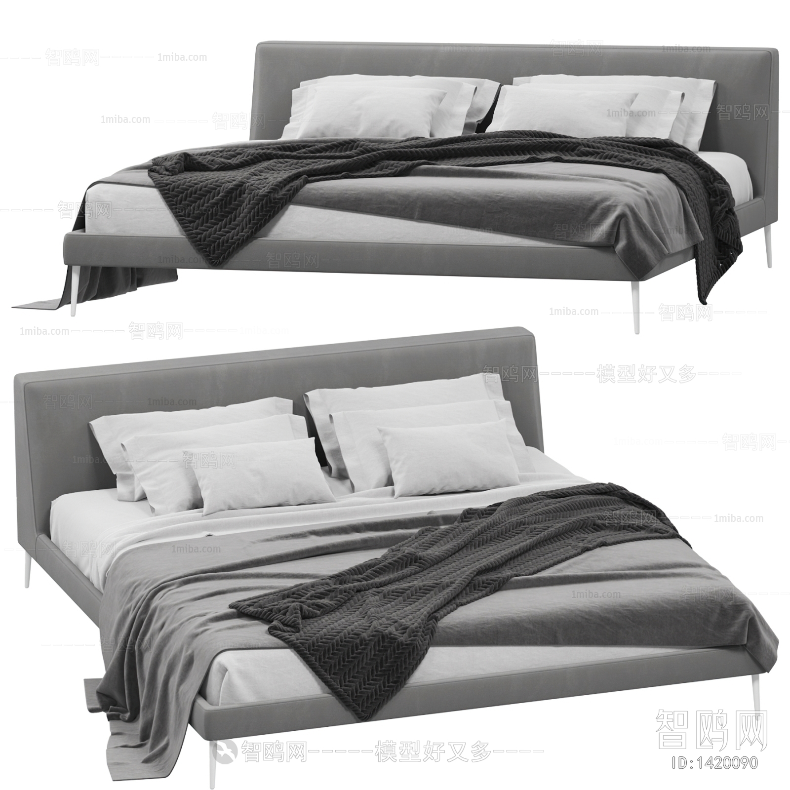 Modern Double Bed