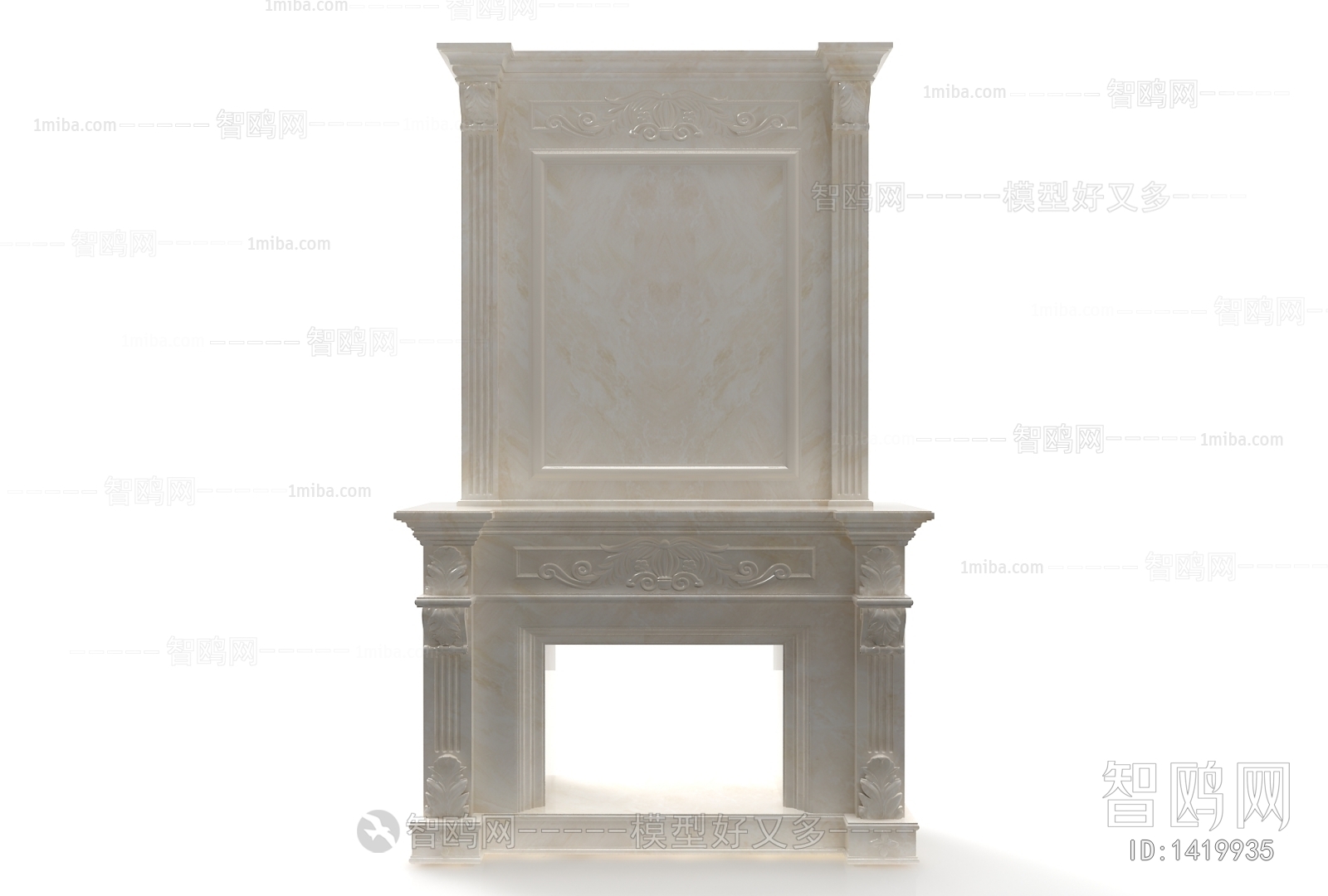 European Style Fireplace