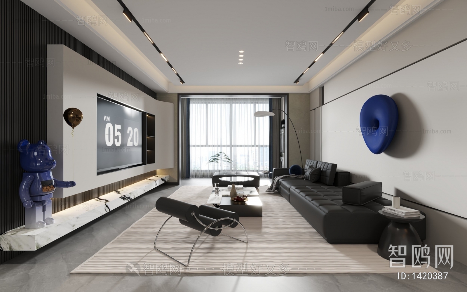 Modern A Living Room