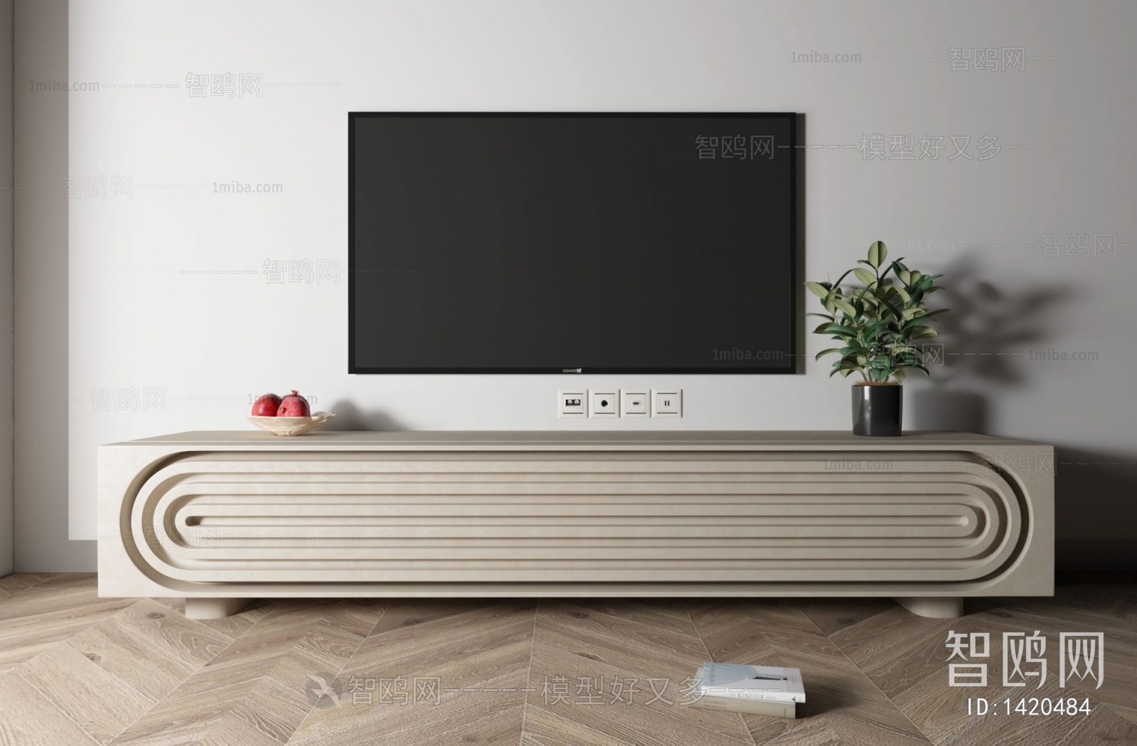 Nordic Style TV Cabinet