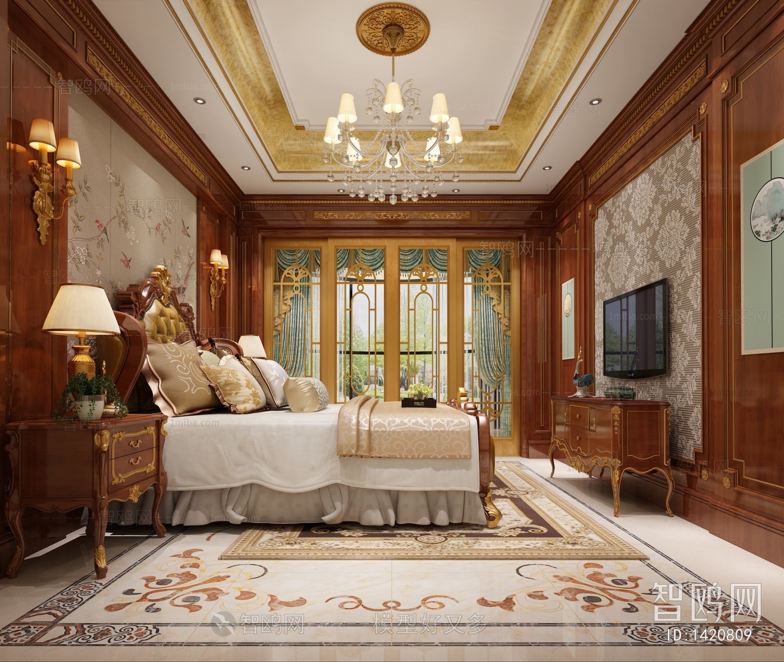 European Style Bedroom