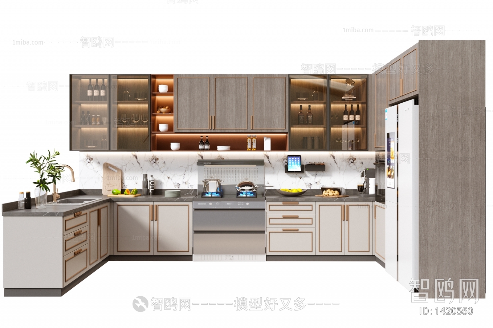 Modern Kitchen Cabinet