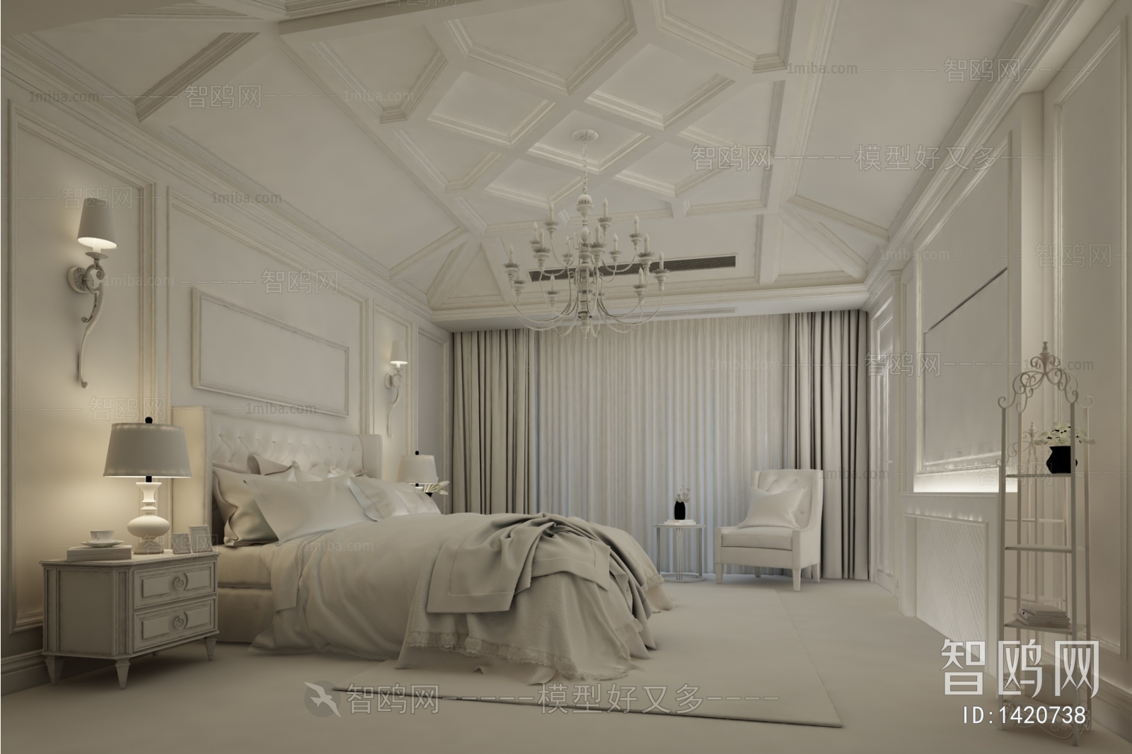 European Style Bedroom