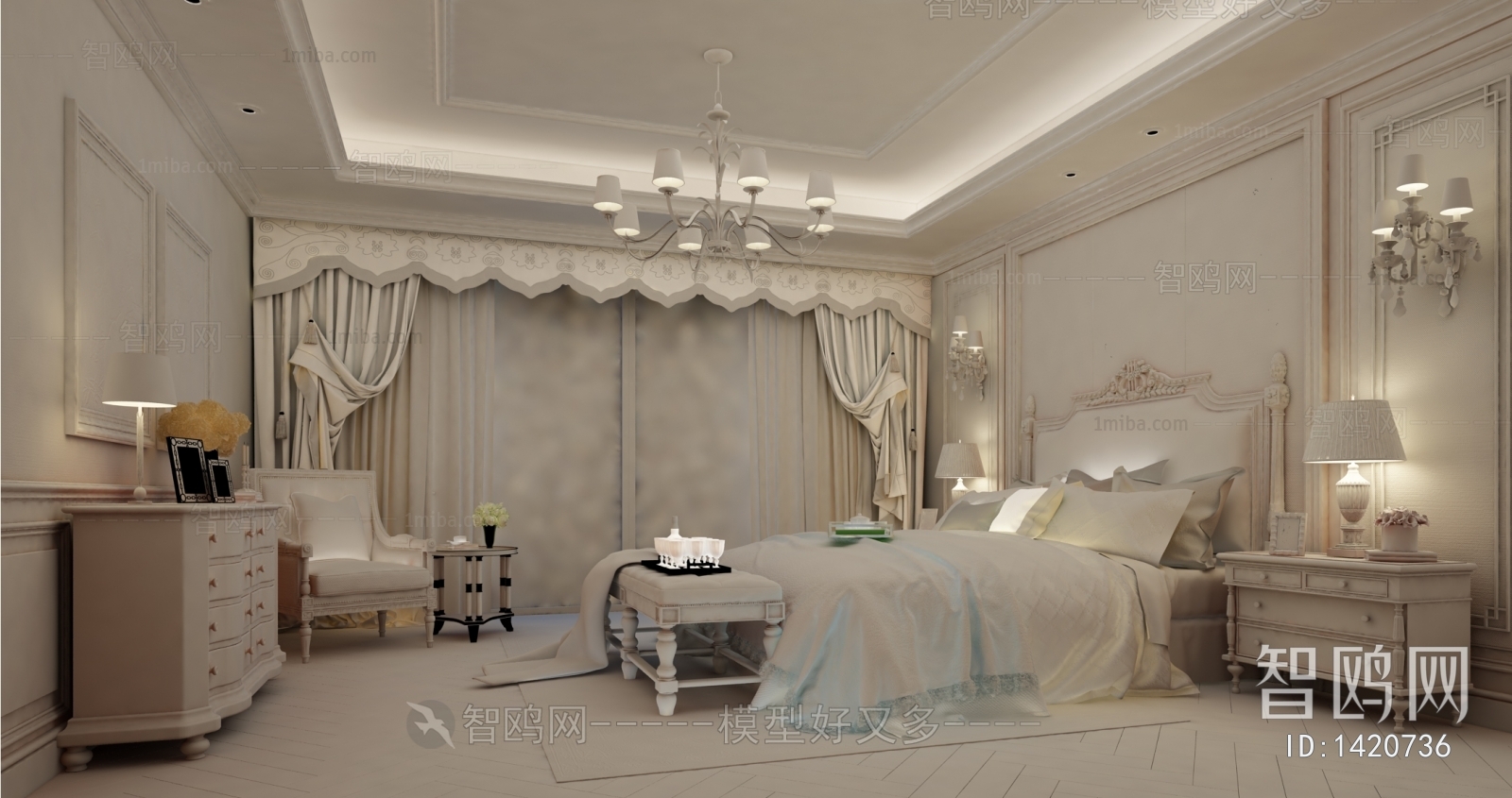 European Style Bedroom