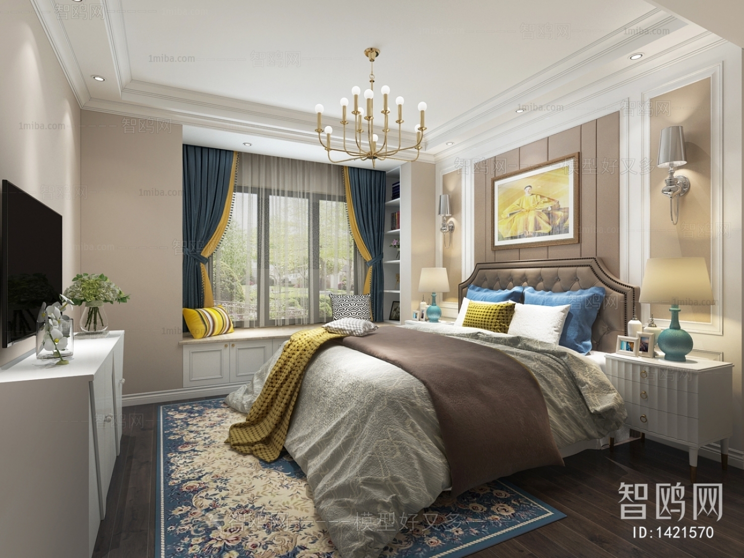 European Style Bedroom