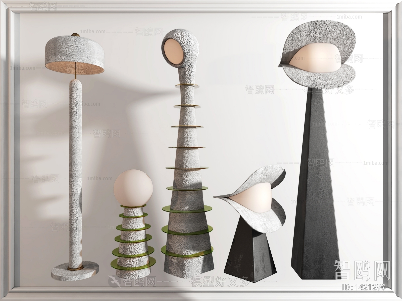Nordic Style Wabi-sabi Style Floor Lamp