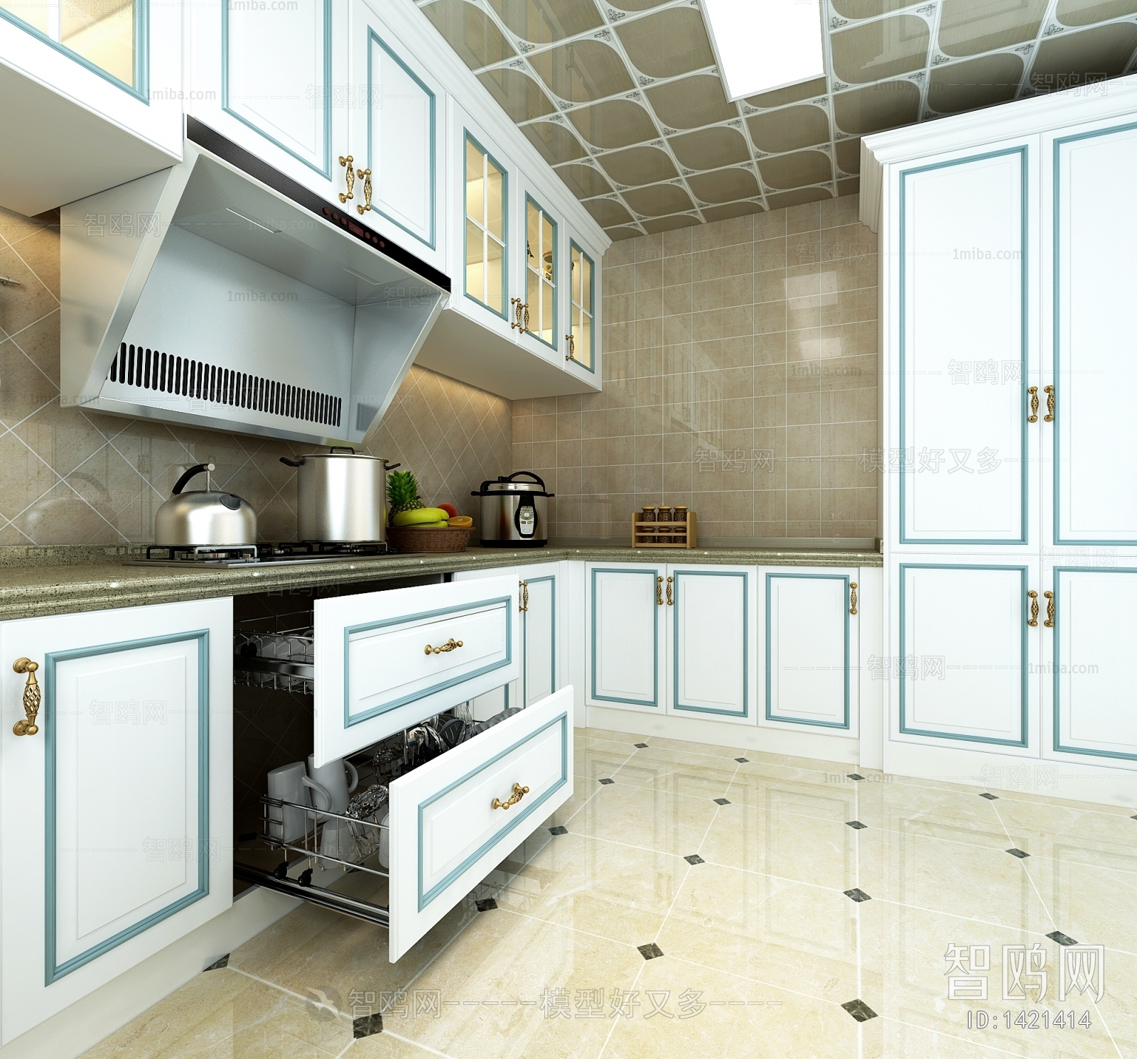 Simple European Style The Kitchen