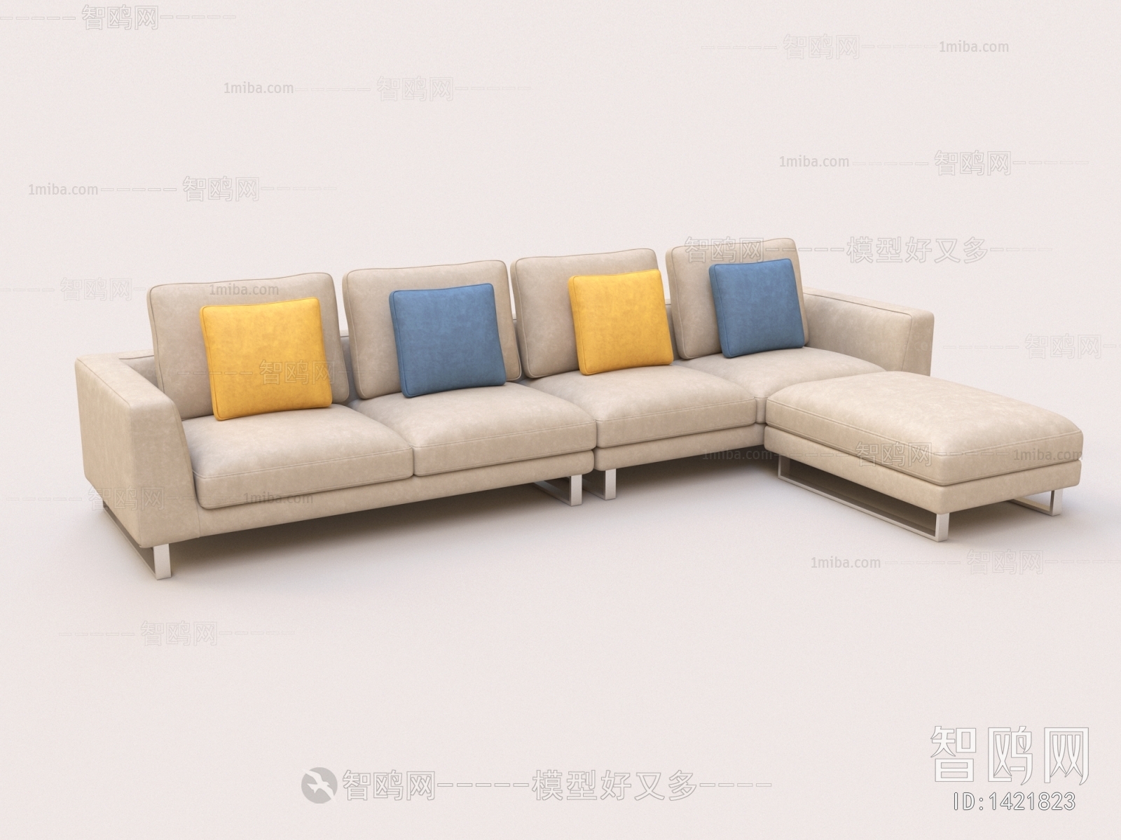 Modern Multi Person Sofa