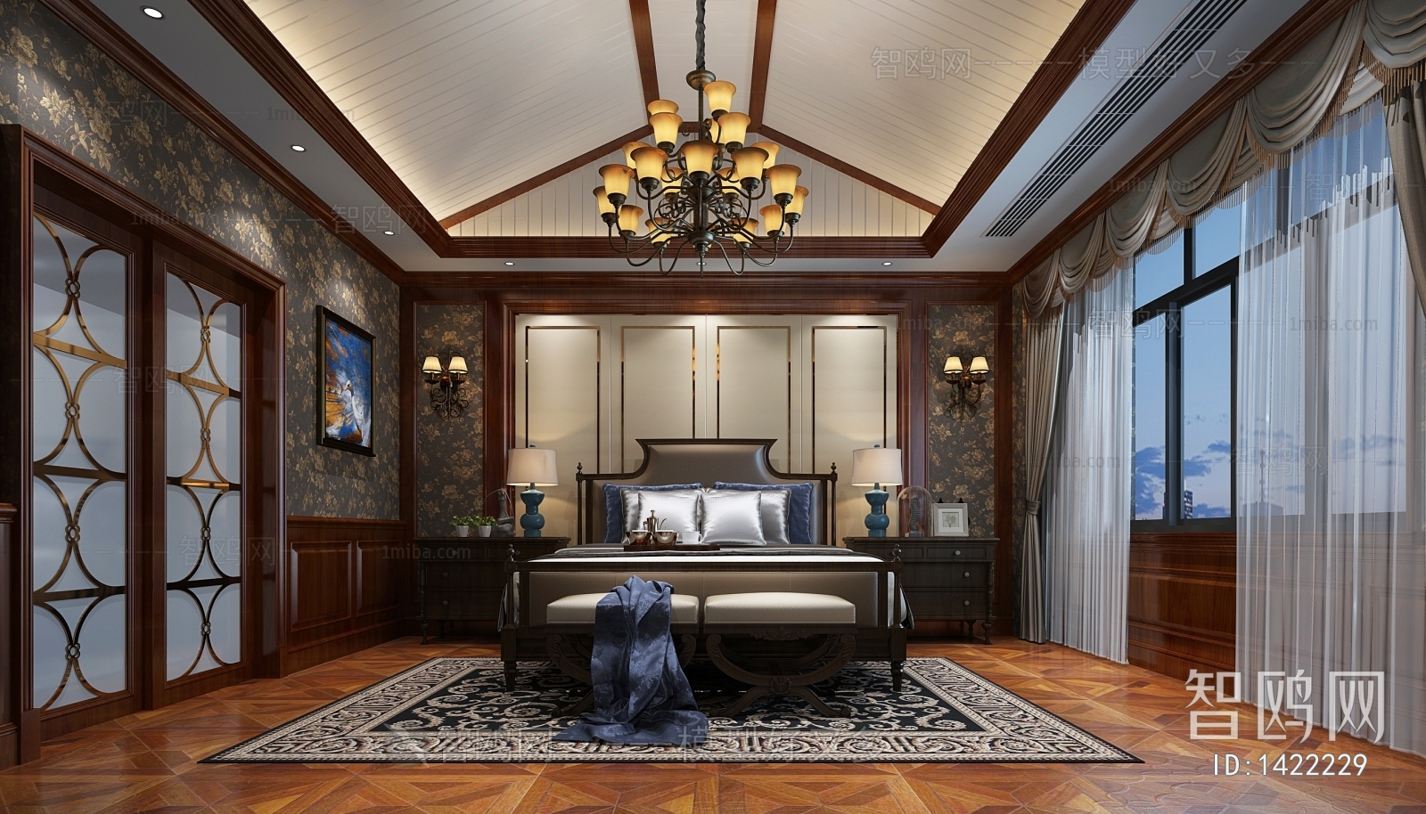 European Style Bedroom