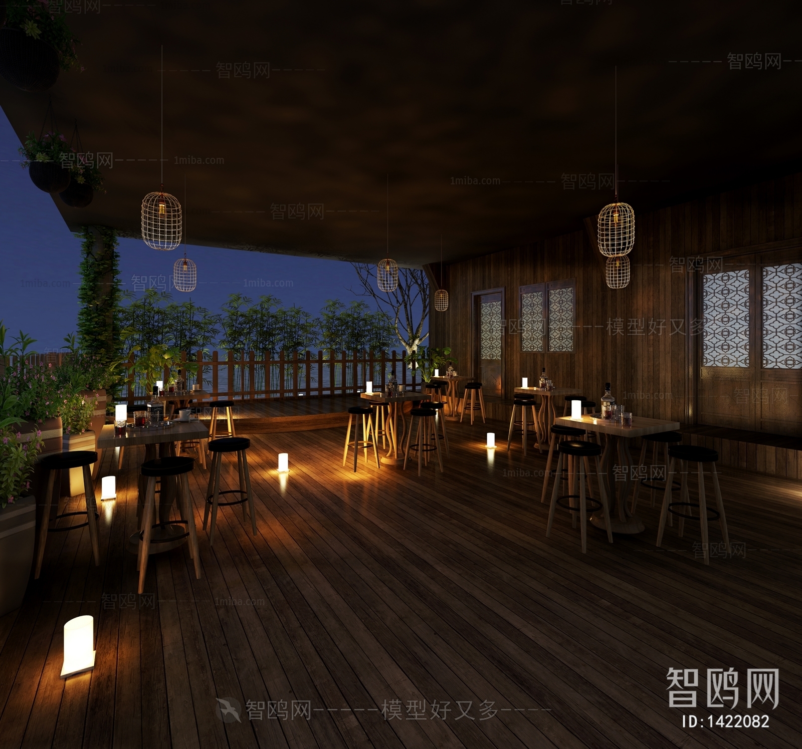 Industrial Style Teahouse Tea House