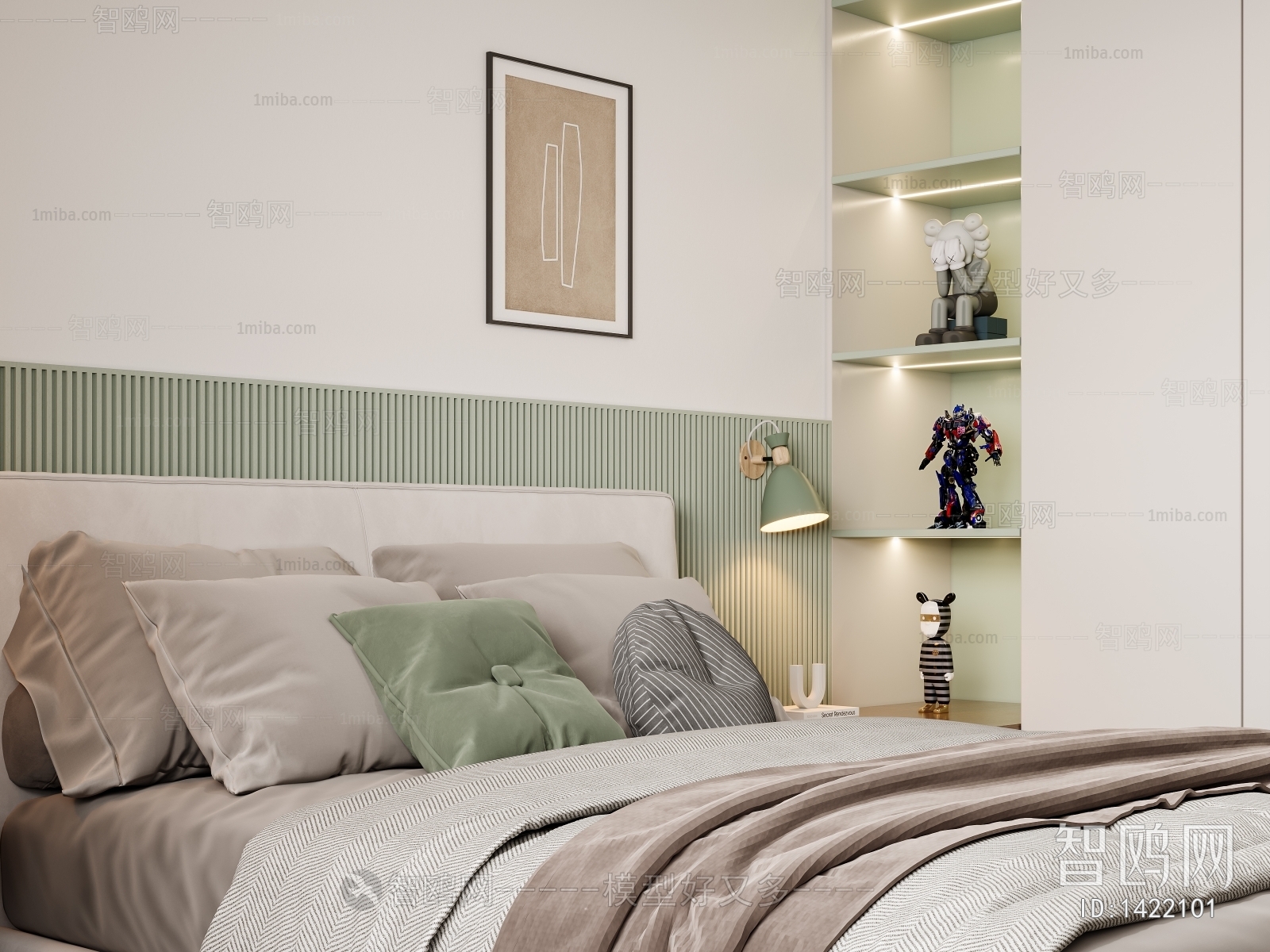 Modern Nordic Style Bedroom