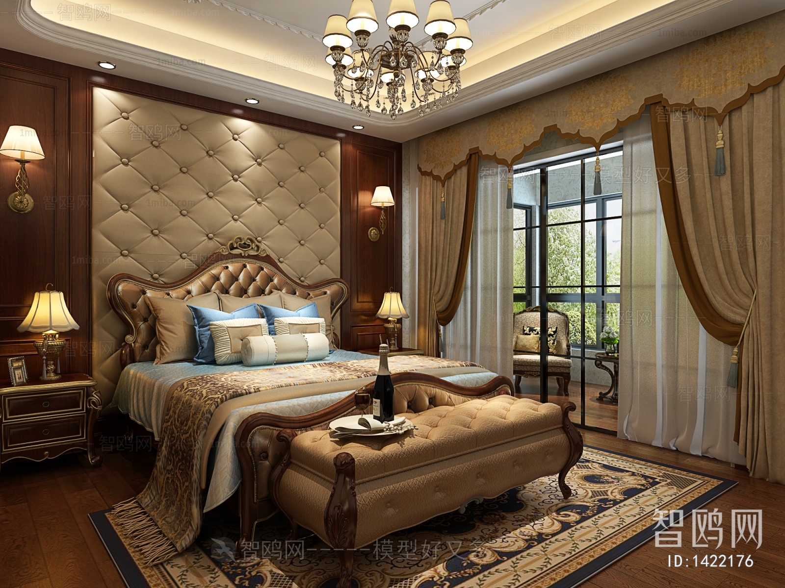 European Style Bedroom