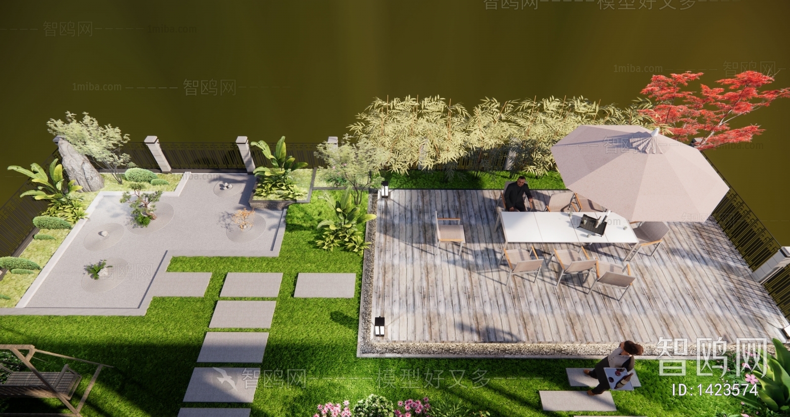 现代新中式庭院/景观