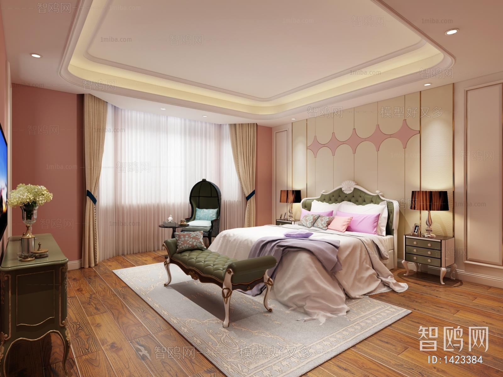 European Style Bedroom