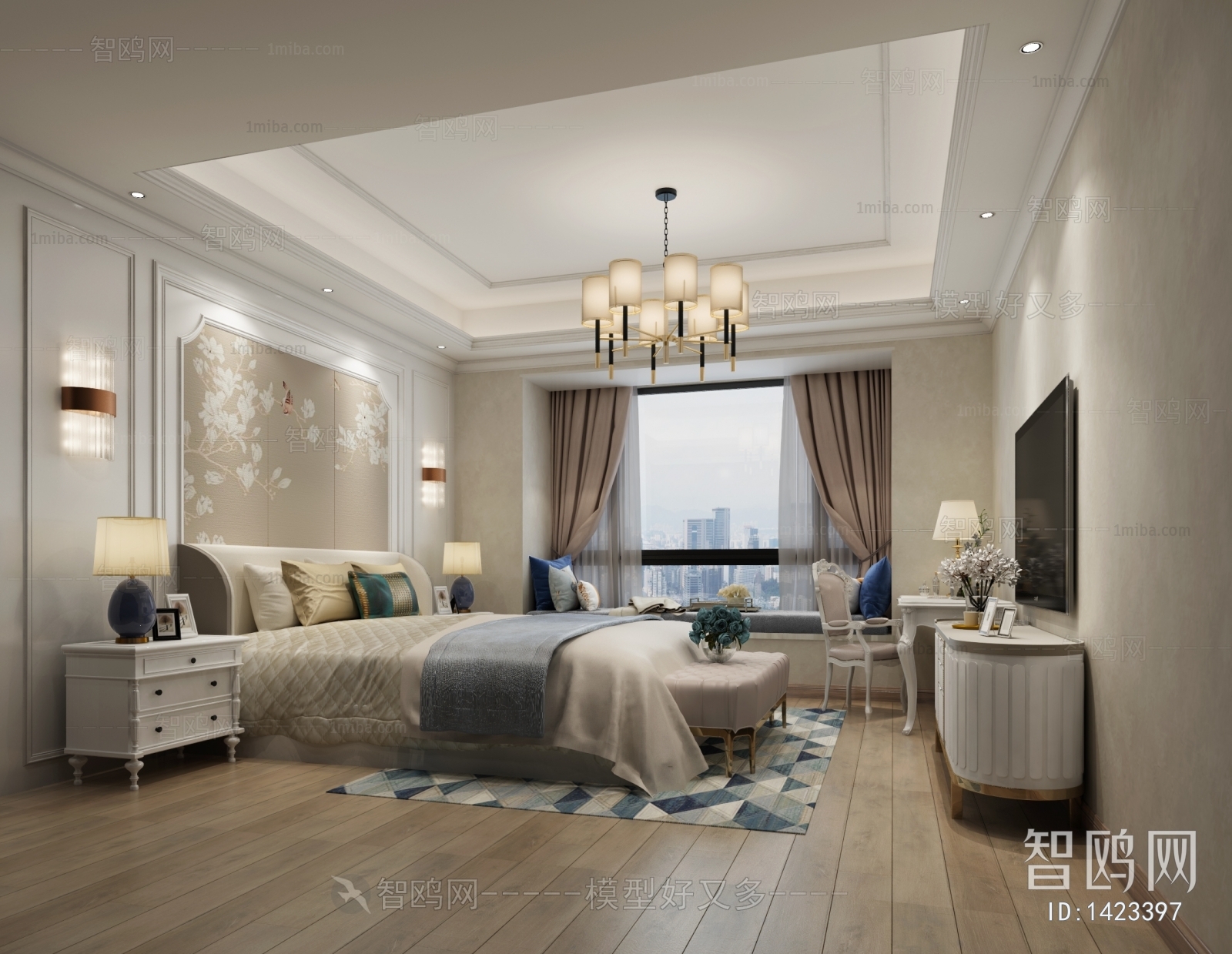 European Style Bedroom