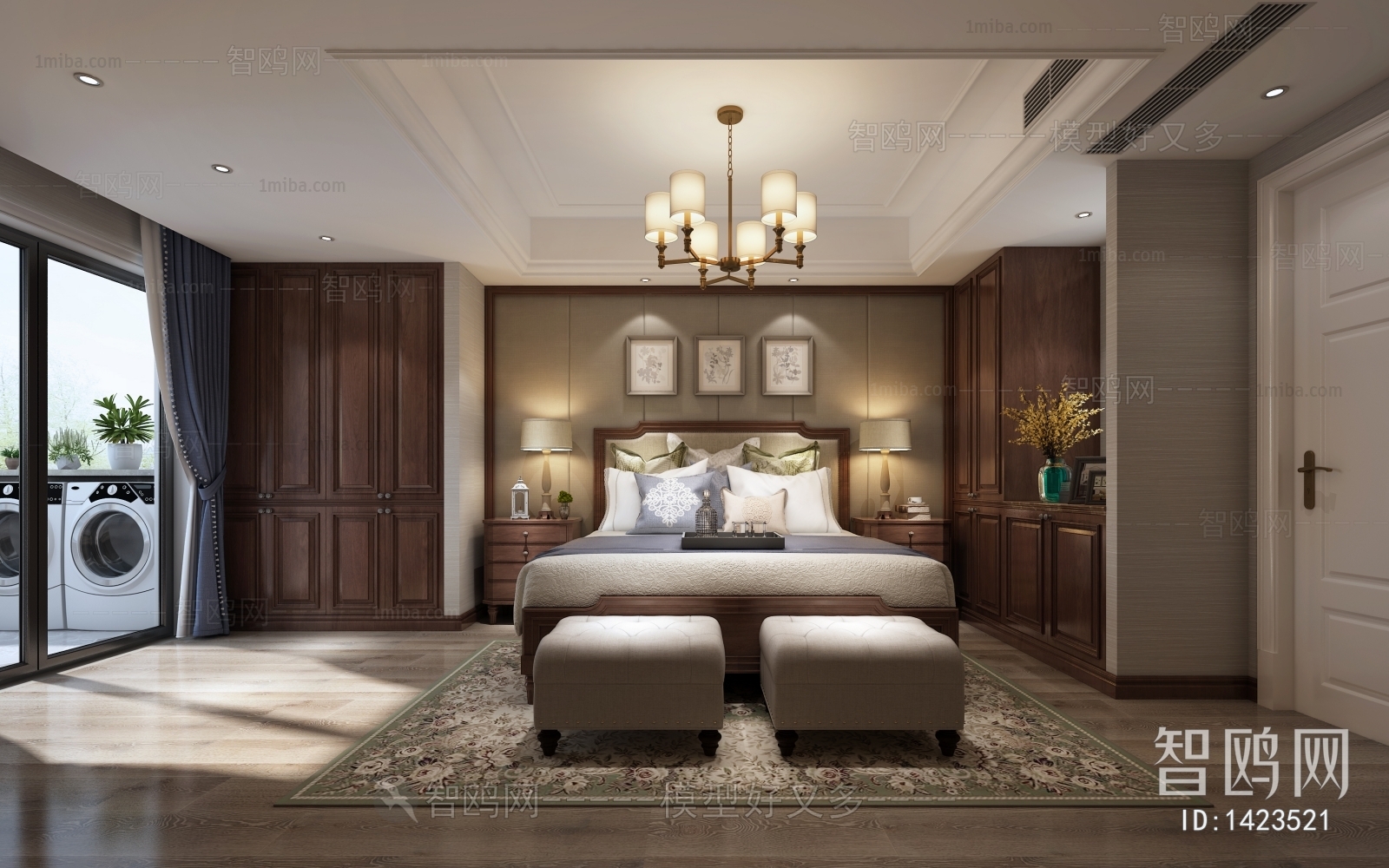 European Style Bedroom